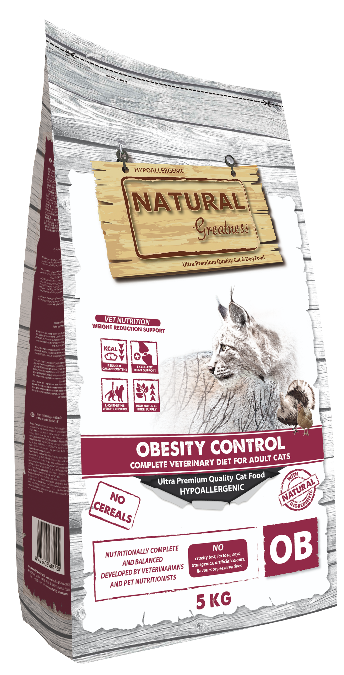 NATURAL GREATNESS Veterinär Diät Gewichtskontrolle