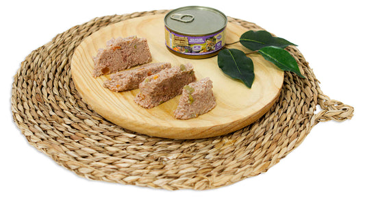 NATURAL GREATNESS Wachtel mit Schweinsnieren, Karotten, Grüne Bohnen und Thymian / Sterilisierte Katzen (Set)