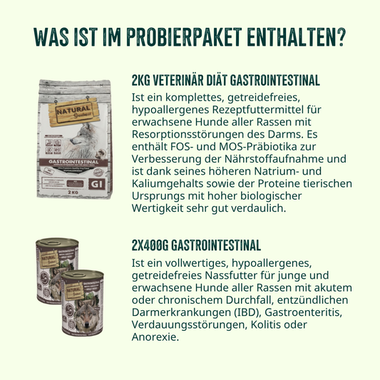 Magen & Darm Probierpaket Hund