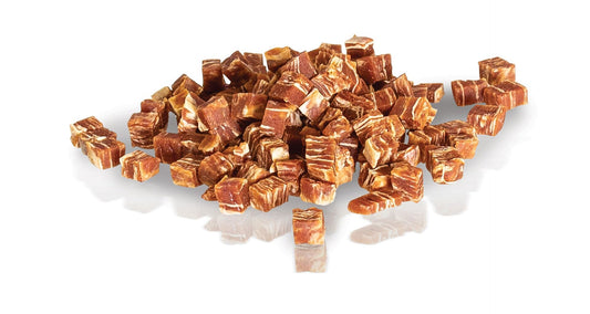 Mini Enten-Lachs Würfel