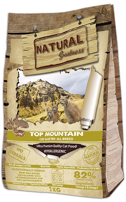 NATURAL GREATNESS "Top Mountain Recipe" / Ultra Premium - Erwachsene / Kätzchen - Alle Rassen