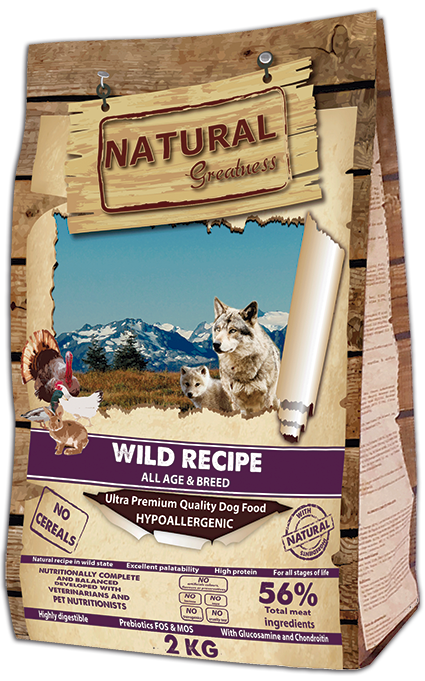 NATURAL GREATNESS "Wild Recipe" / Ultra Premium - Jedes Alter - alle Rassen
