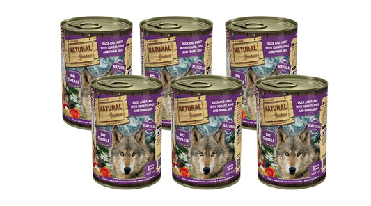 NATURAL GREATNESS Ente und Kaninchen mit Tomate, Apfel und Fenchel (Set)