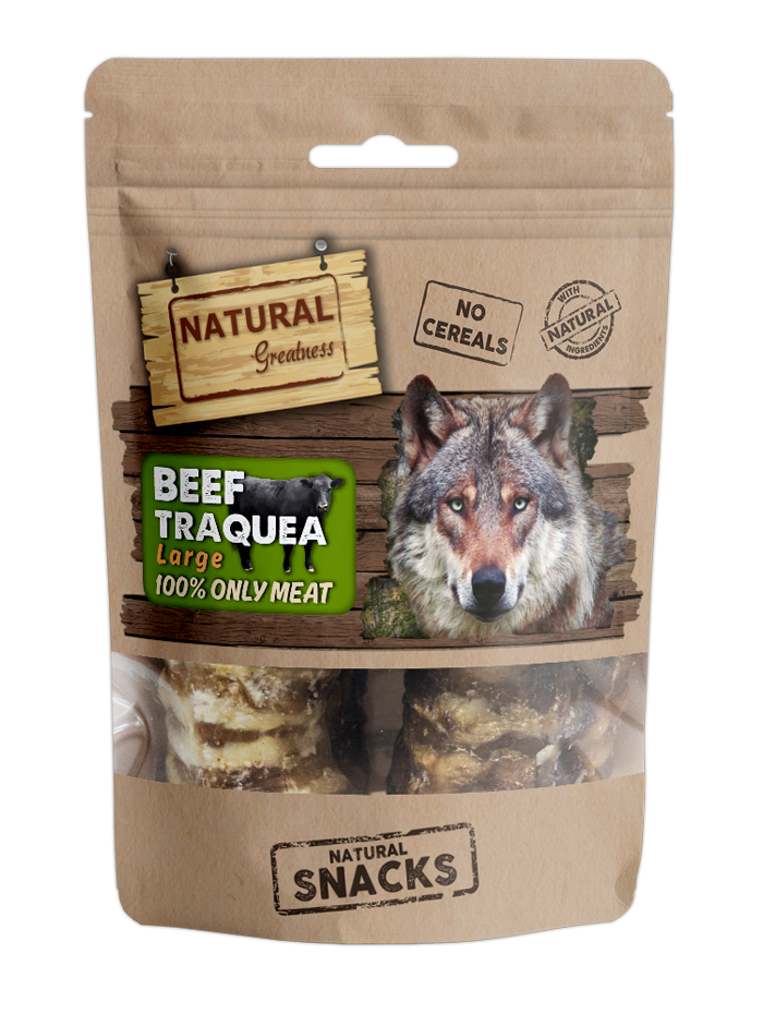 NATURAL GREATNESS Rindstracheas (groß), 100% Fleisch