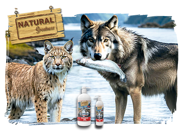 NATURAL GREATNESS Lachsöl / Hunde & Katzen