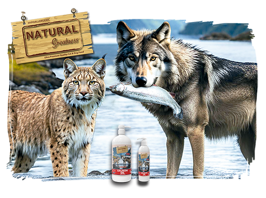 NATURAL GREATNESS Lachsöl / Hunde & Katzen