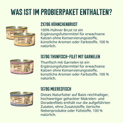 Bestseller Probierpaket Katze