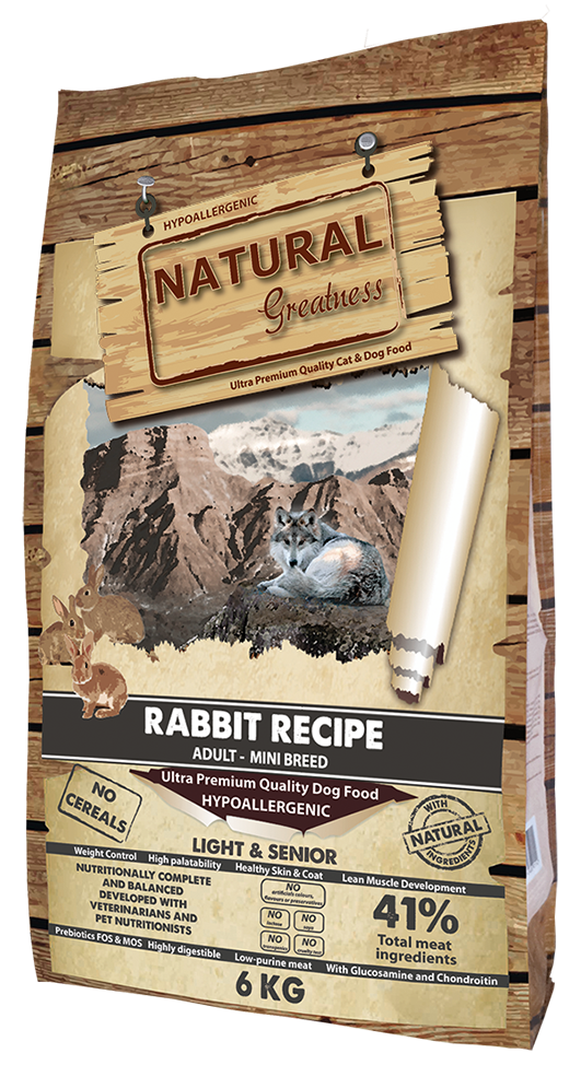 Rabbit Recipe - Senior & Light Mini / Ultra Premium - Adult - kleine Rassen