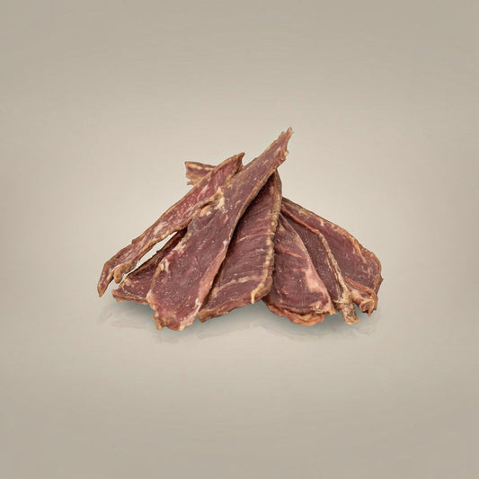 Lupiora KIDDOG Super Premium Lammfleisch-Leckerlis, luftgetrocknete dünne Scheiben aus reinem Muskelmuskelfleisch