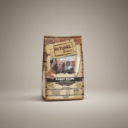 Lupiora Natural Greatness Kaninchen Hundefutter für Senioren und kleine Rassen, getreidefrei und hypoallergen