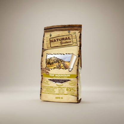 Lupiora Natural Greatness Top Mountain getreidefreies hypoallergenes Katzenfutter mit Kaninchen für alle Lebensphasen