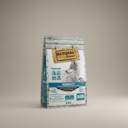 Lupiora Natural Greatness Mobility getreidefreies Hundefutter mit Lachs zur Unterstützung der Gelenkgesundheit 2kg