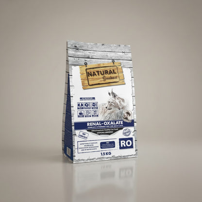 Lupiora Natural Greatness Renal-Oxalate Katzenfutter, getreidefrei und hypoallergen für Nierengesundheit, 1,5 kg Beutel