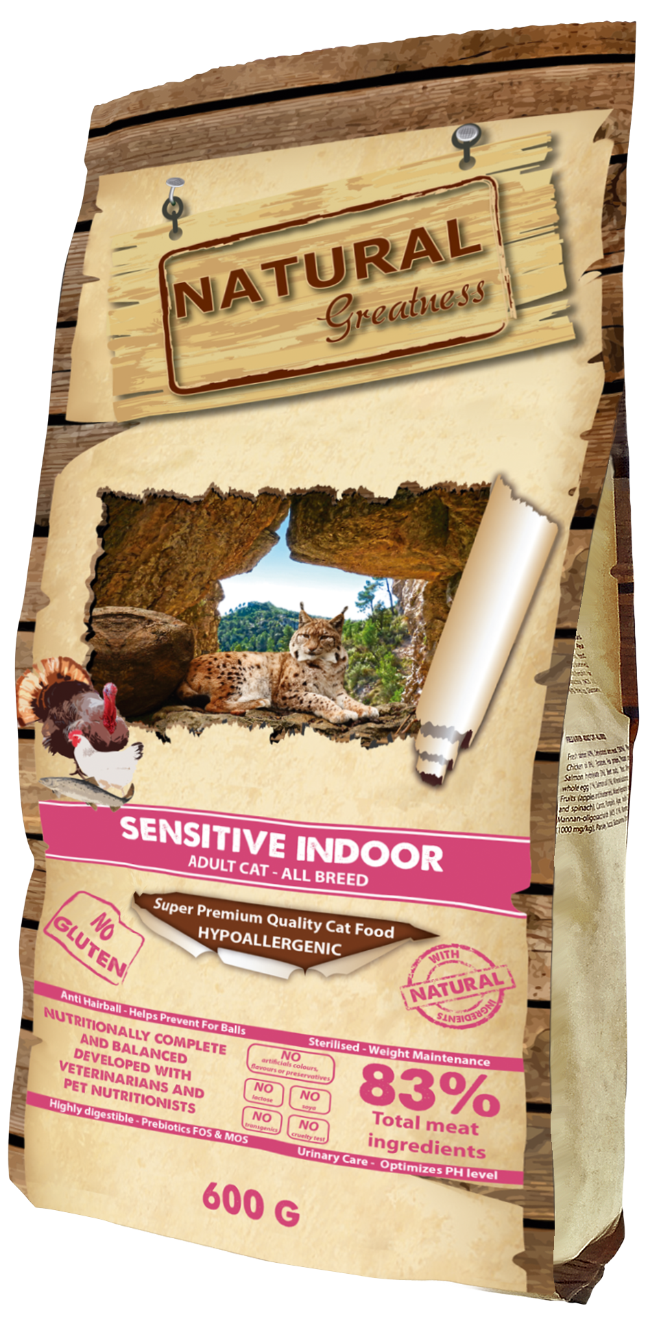 Sensitive Indoor Recipe / Super Premium - Adult - Alle Rassen
